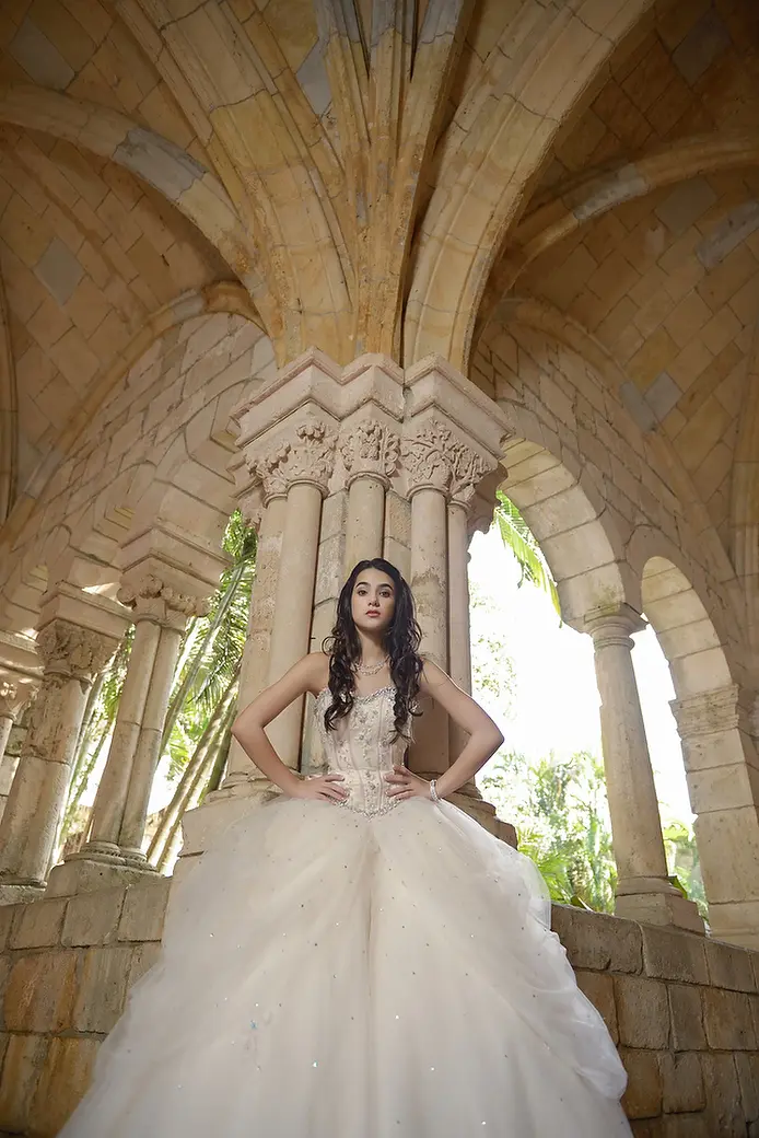 Quinceanera Photography Spanish Monastery