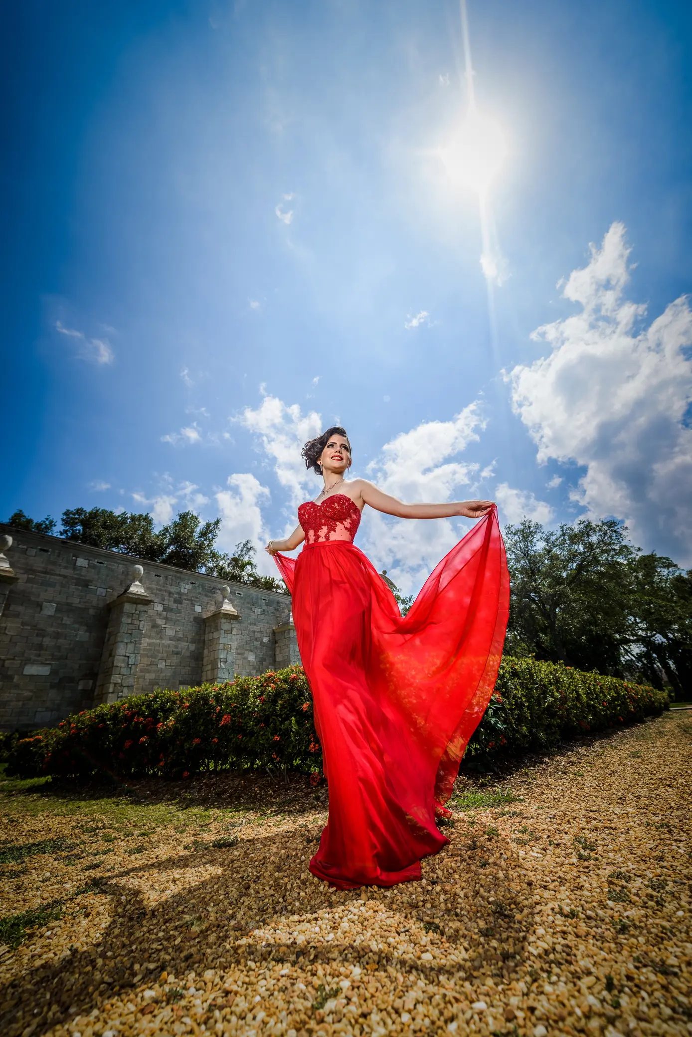 Quinceanera Photography Spanish Monastery