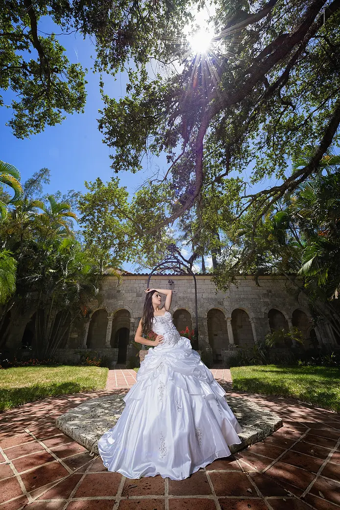 Quinceanera Photography Spanish Monastery