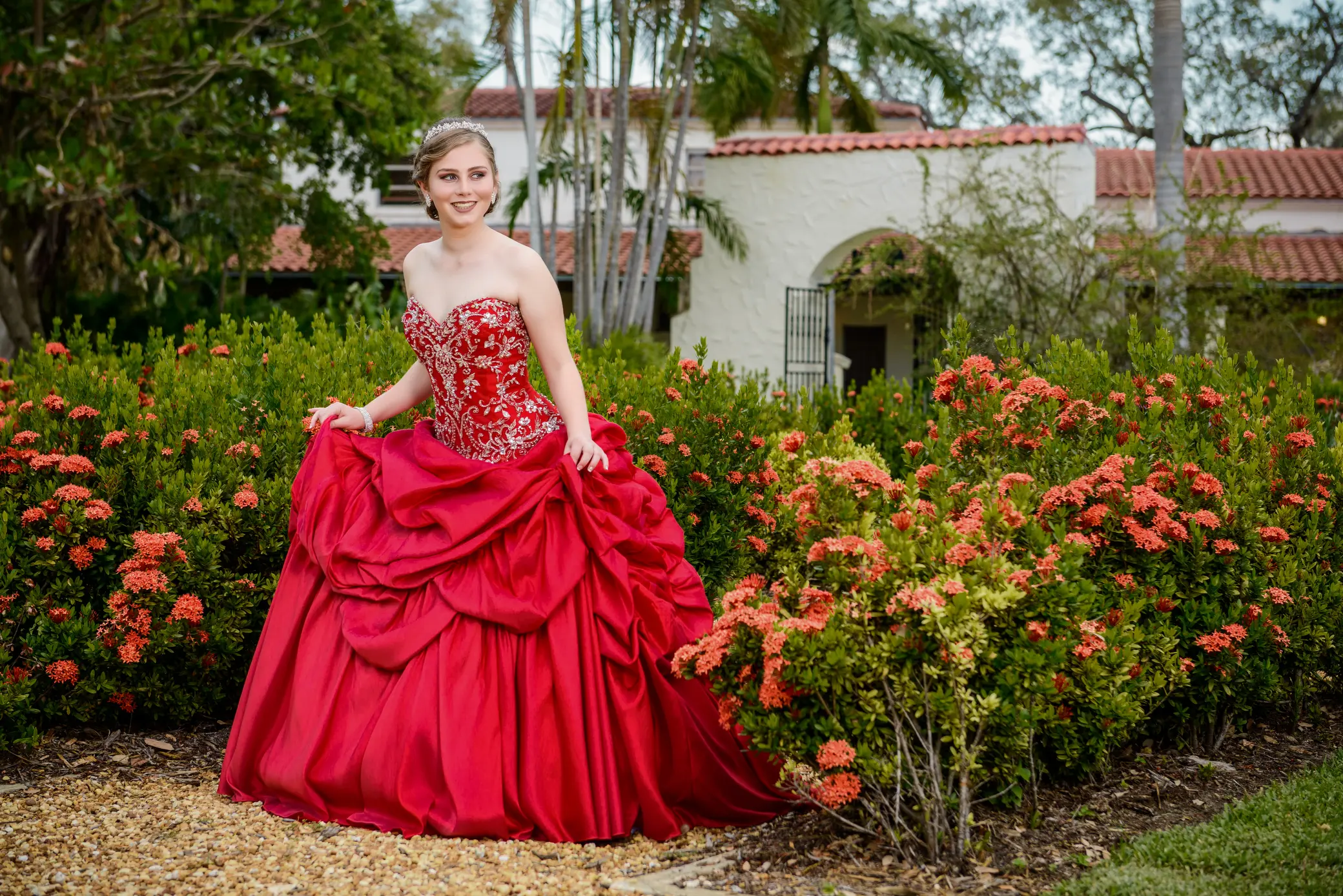 Quinceanera Photography Spanish Monastery