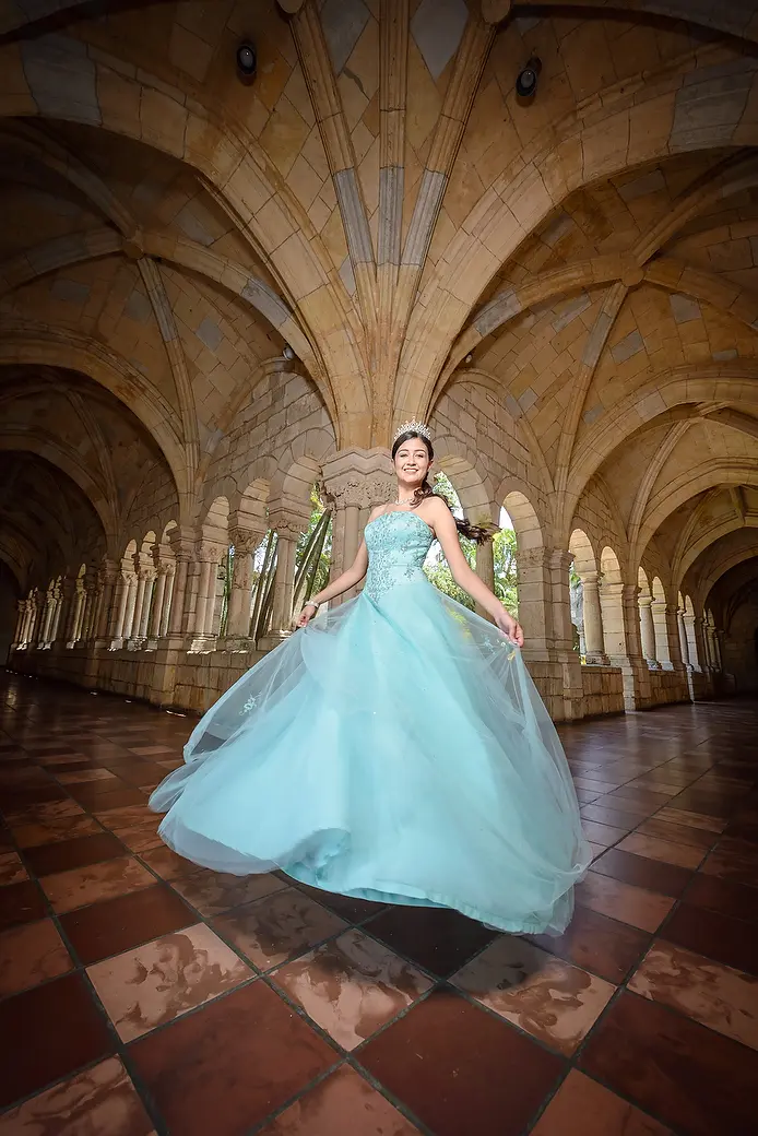 Quinceanera Photography Spanish Monastery