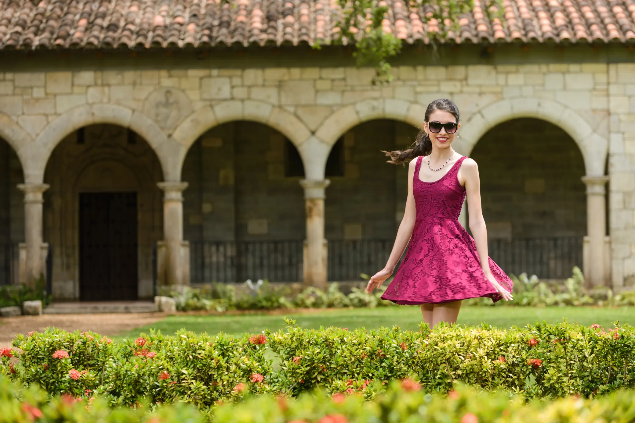 Quinceanera Photography Spanish Monastery