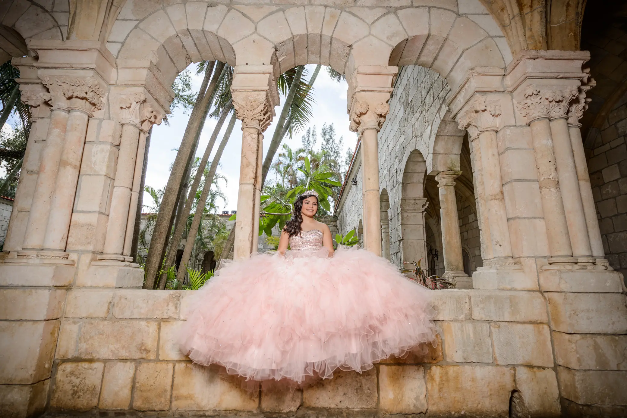 Quinceanera Photography Spanish Monastery