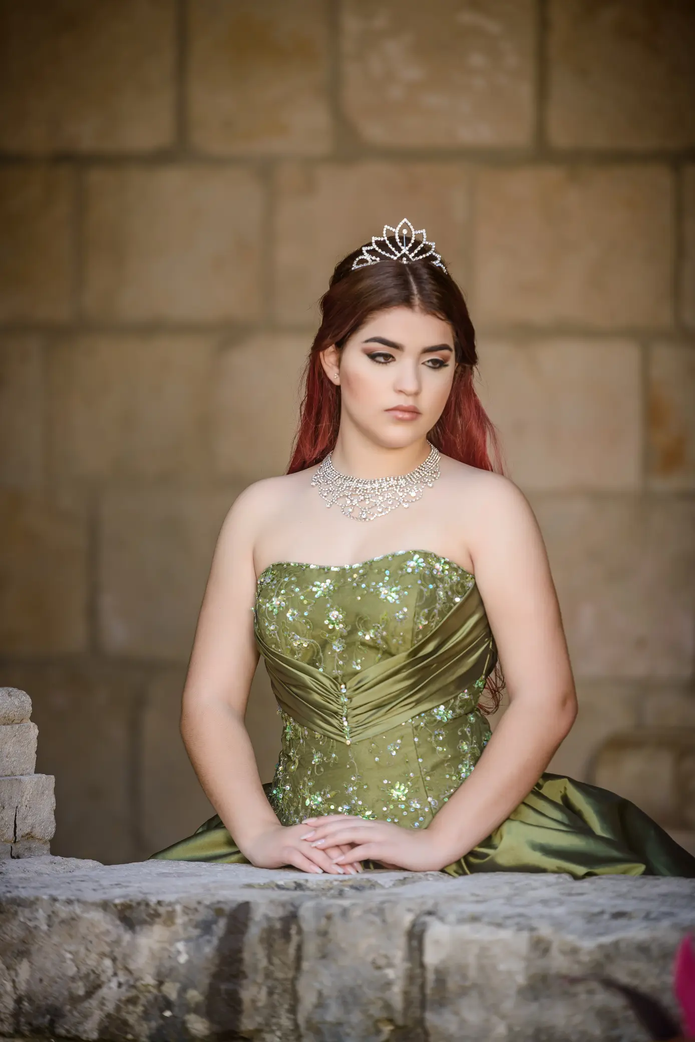 Quinceanera Photography Spanish Monastery