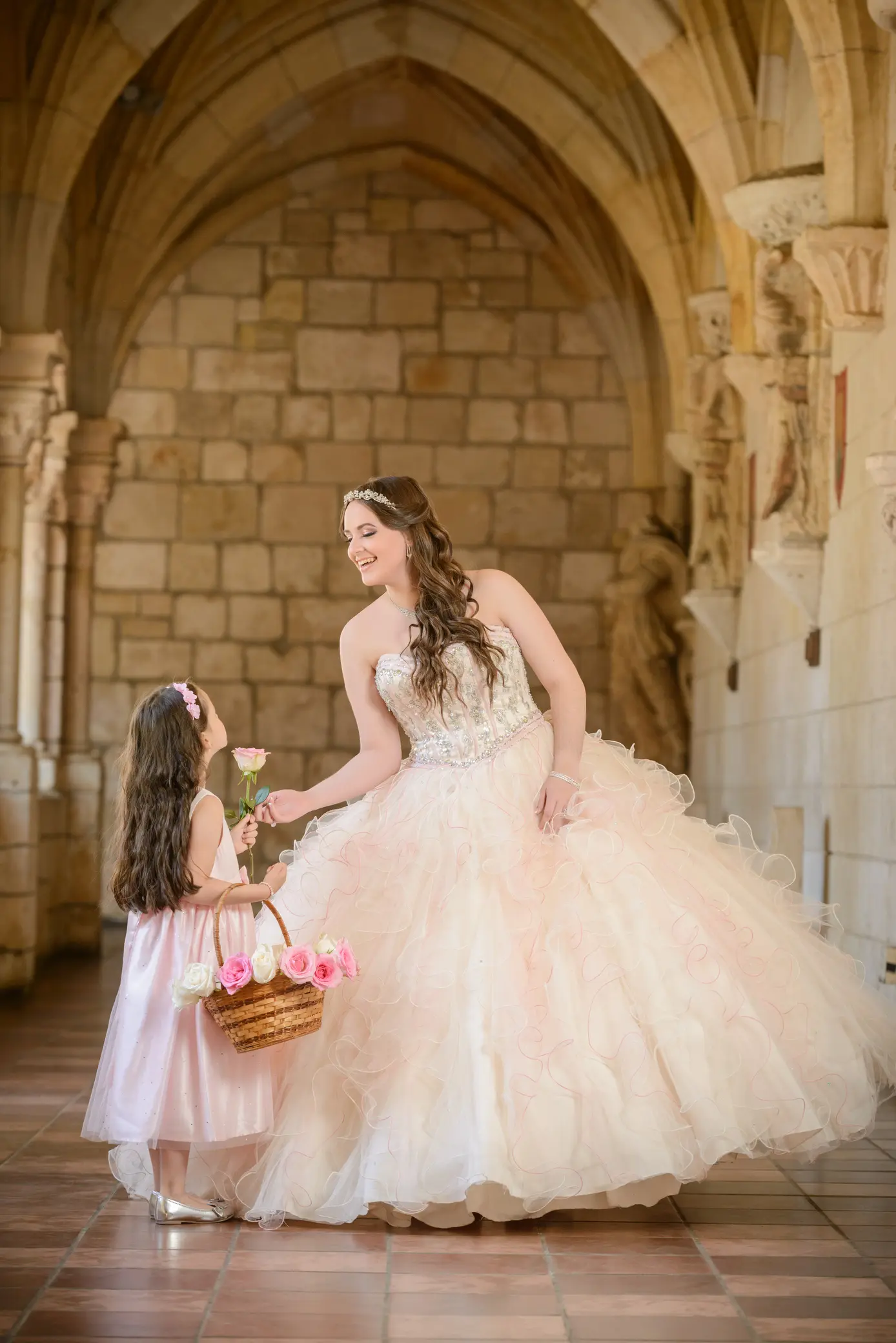 Quinceanera Photography Spanish Monastery